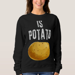 Sweatshirt Est La Pomme De Terre À La Télévision Comme On Le