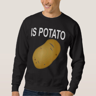 Sweatshirt Est Pomme De Terre La Télévision De Nuit Tard