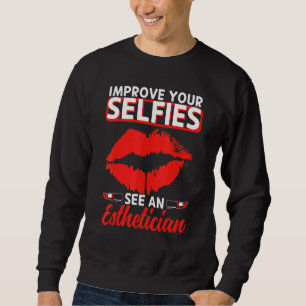 Sweatshirt Esthétique Selfies Lèvres Esthétique Beauticier Co