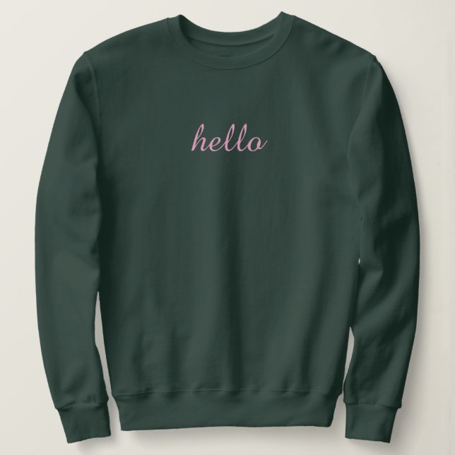 Sweatshirt Estilo Cozy & Wild (Design devant)