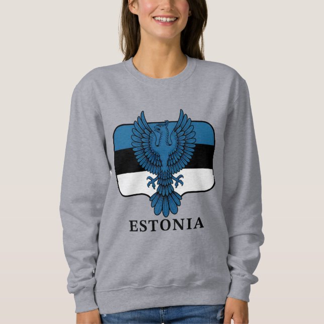 Sweatshirt Estonia Northern Europe (Devant)