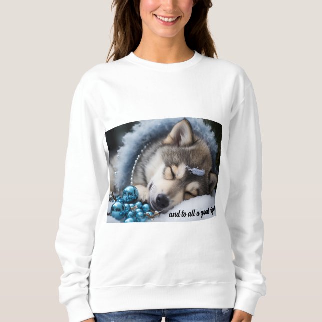 Sweatshirt Et à tous une bonne nuit (Devant)