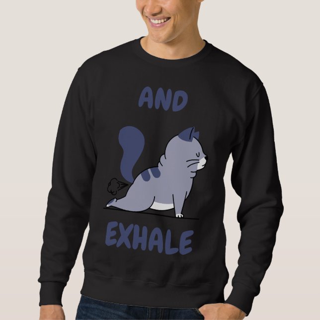 Sweatshirt Et Exhale Yoga (Devant)