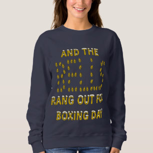 Sweatshirt Et les cloches sonnèrent pour Noël de la Saint-Éti