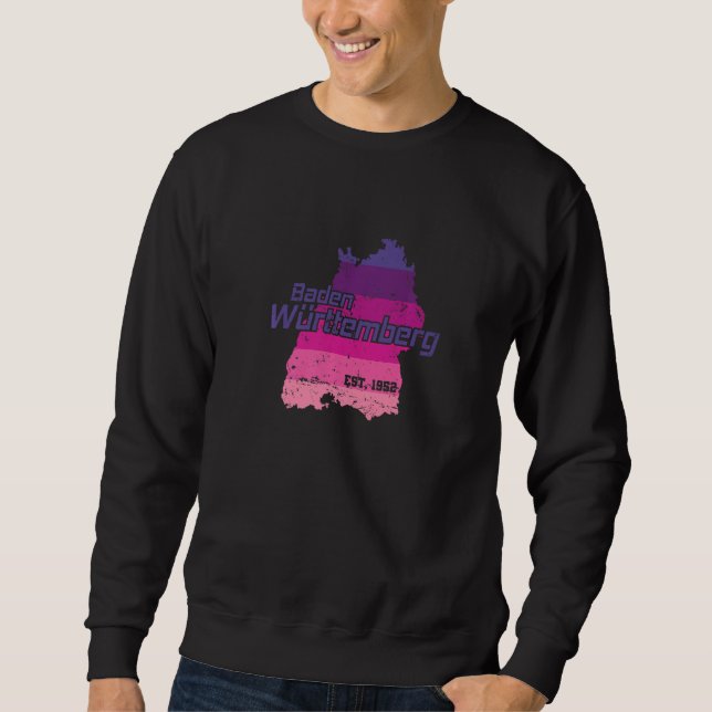 Sweatshirt État fédéral de Bade-Wurtemberg Allemagne (Devant)
