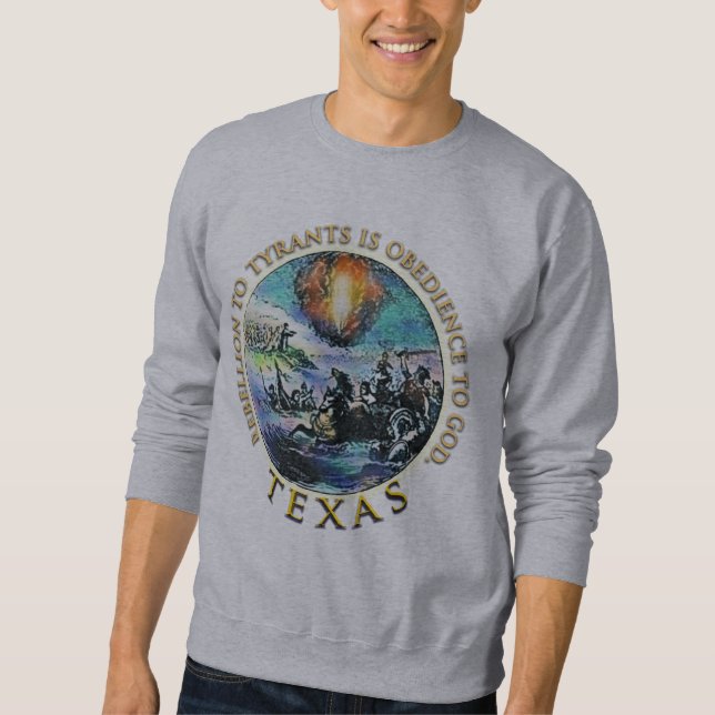 Sweatshirt Etats de rébellion TEXAS (Devant)