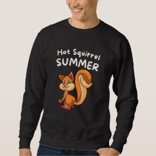 Sweatshirt Été des écureuils chauds - Hommes Femmes
