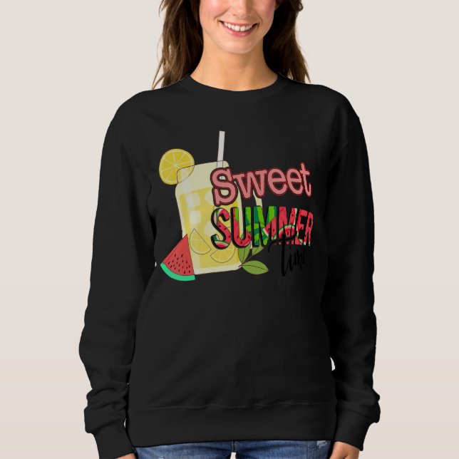 Sweatshirt Été doux (Devant)