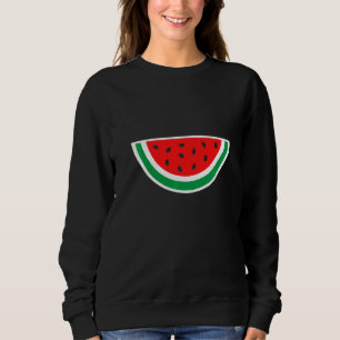 Sweatshirt Eté Tropical Juicy Watermelon Summertime Vegan