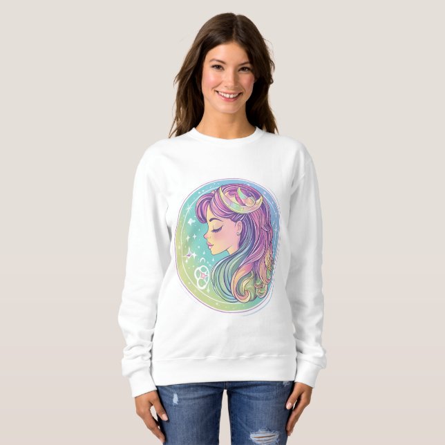 Sweatshirt Ethereal Virgo Maiden (Devant entier)