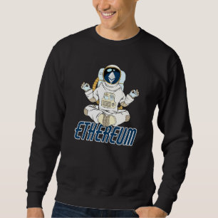 Sweatshirt Ethereum Eth Crypto Yoga Zen Hodl Cryptomonnaie M