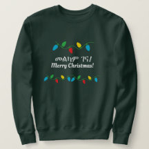 Ethiopian Christmas Sweater Amharic & English