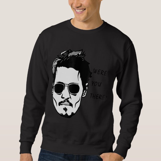 Sweatshirt Étiez-vous qu'il n'y a pas d'heure heureuse en tou (Devant)