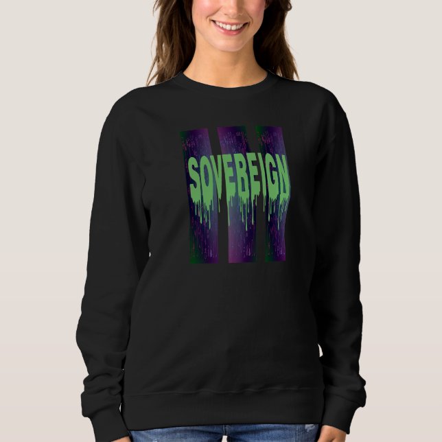 Sweatshirt Étincelle de vie souveraine (Devant)