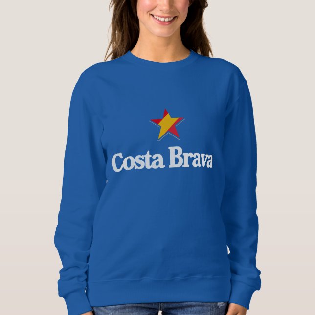 Sweatshirt Etoiles d'Espagne - Costa Brava (Devant)