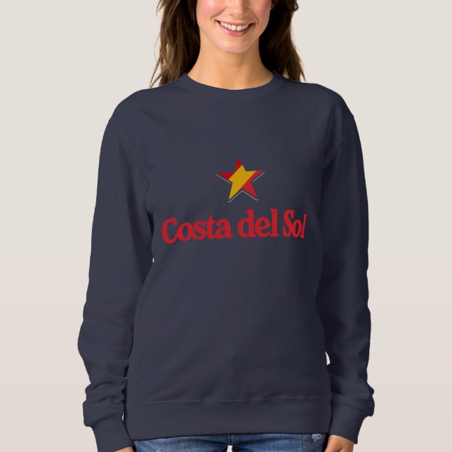 Sweatshirt Étoiles d'Espagne – Costa del Sol (Devant)