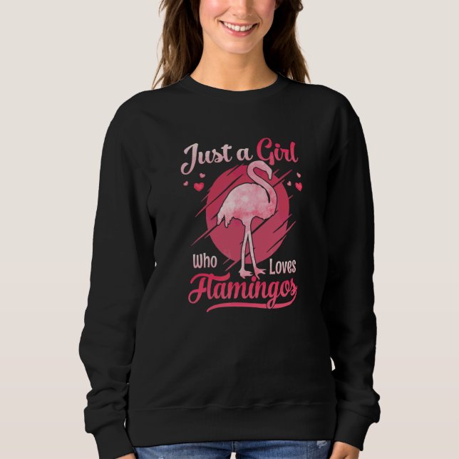 Sweatshirt Être Flamazing Amour Incroyable de Flamants Roses  (Devant)