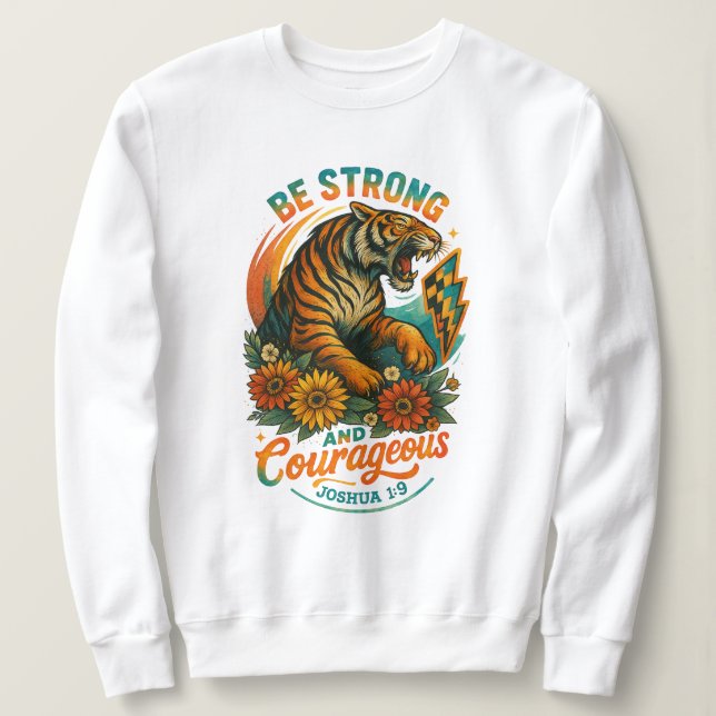 Sweatshirt Être fort (Design devant)
