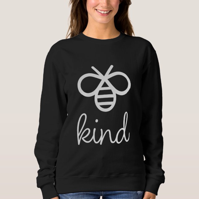 Sweatshirt Être Génial Amusable Bumble Bee Adorable Nice Hone (Devant)