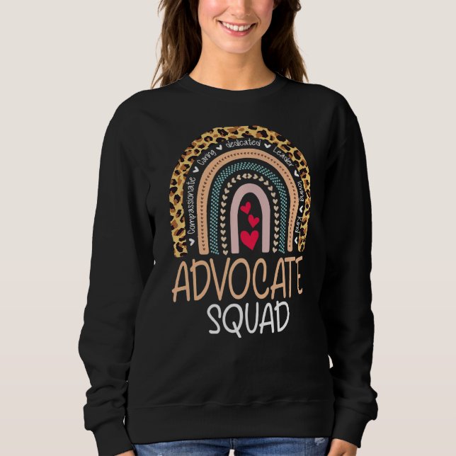 Sweatshirt Être Gentil Inclure Autism Advocate Squad Spad Ens (Devant)
