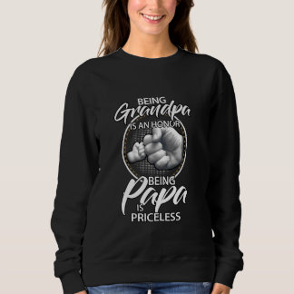 Sweatshirt Être Grand-Père Est Un Honneur Être Papa Est Inest