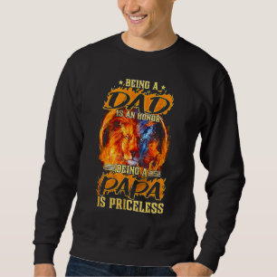 Sweatshirt Être Papa Est Un Honneur Être Papa Est Inestimable