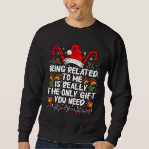 Sweatshirt Être Parent Avec Moi Est Vraiment Le Seul Cadeau