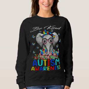 Sweatshirt Être un éléphant de Sensibilisation sur l'autisme