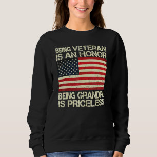 Sweatshirt Être Un Vétérinaire Est Un Honneur Être Un Grand-P