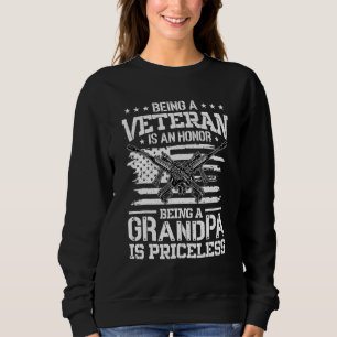 Sweatshirt Être Un Vétérinaire Est Un Honneur Être Un Grand-P