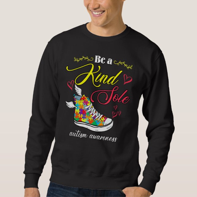 Sweatshirt Être une sorte de Sensibilisation sur l'autisme un (Devant)