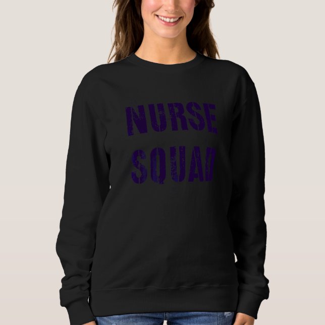 Sweatshirt Étude de l'équipe étudiante de l'équipe d'infirmiè (Devant)