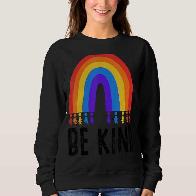 Sweatshirt Étudiant de jumelage Soyez comme équipe d'équipe É (Devant)