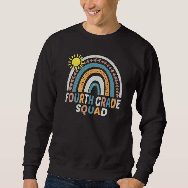 Sweatshirt Étudiant de la 4e année de l'équipe Arc-en-ciel 10 (Devant)