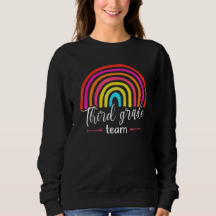 Sweatshirt Étudiant D'Équipe De Troisième Année De Retour À L