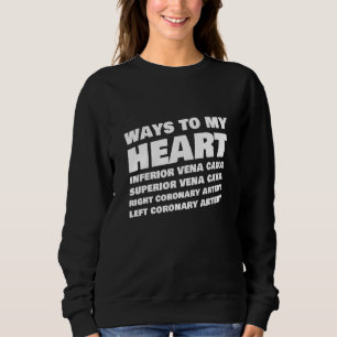 Sweatshirt Étudiant en cardiologie médicale cardiologue du cœ