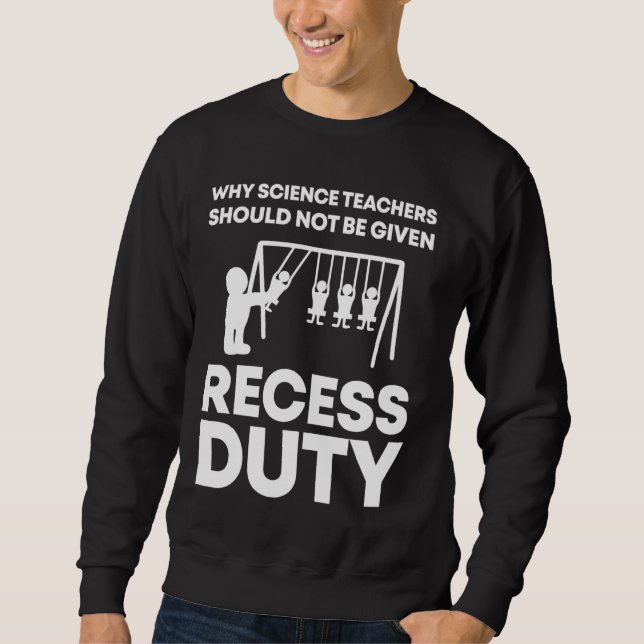 Sweatshirt Étudiant en physique I Funny Science Enseignant (Devant)
