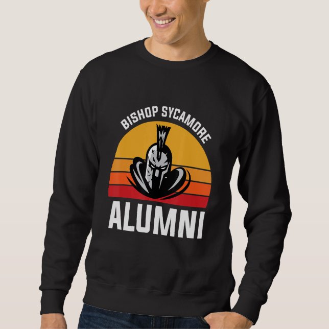 Sweatshirt Évêque Sycamore Alumni Idées des anciens du lycée (Devant)