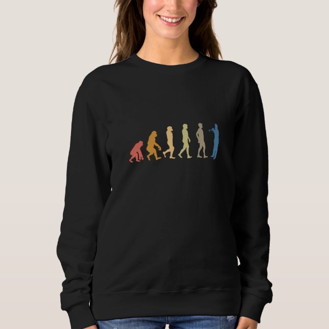 Sweatshirt Évolution de la trompette (Devant)