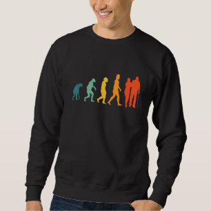 Sweatshirt Évolution des soins aux personnes âgées Rétro Soig