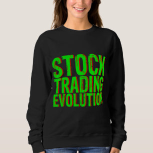 Sweatshirt Évolution du commerce stock