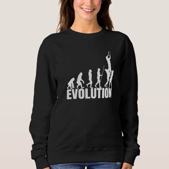 Sweatshirt Évolution Du Joueur De Rugby À Rugby (Devant)
