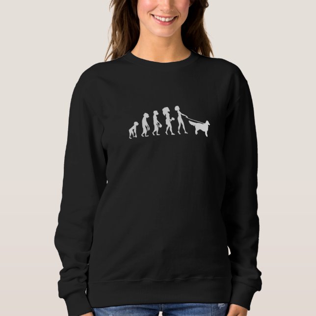 Sweatshirt Evolution Of A Golden Retriever Owner  1 (Devant)