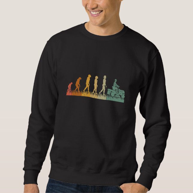 Sweatshirt Évolution tondeuse à gazon tracteur de gazon tonde (Devant)