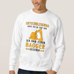 Sweatshirt Excavateur d'excavateur Crawler Excavateur