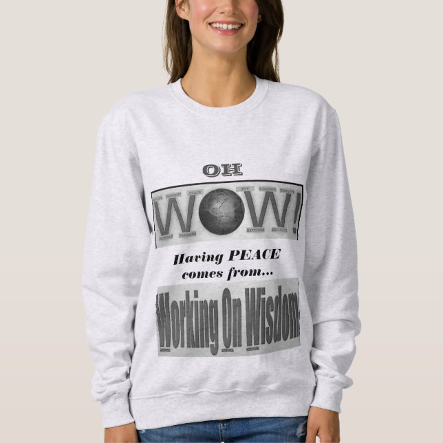 Sweatshirt Excellente qualité avec une sensation douce et un  (Devant)