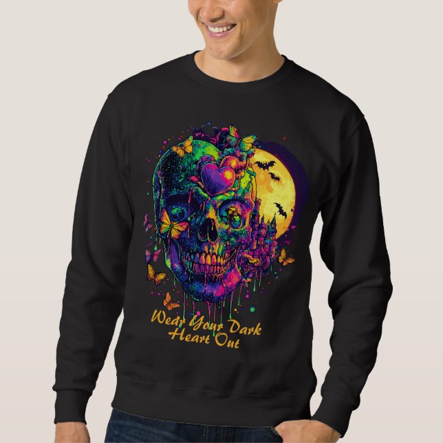 Sweatshirt ExDesigner | Personnalisation | Halloween (Devant)