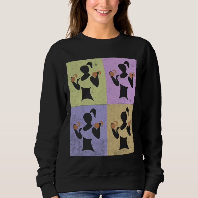 Sweatshirt Exercices Fitness (Devant)