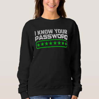 Sweatshirt Expert en cybersécurité pirate informatique   Je c