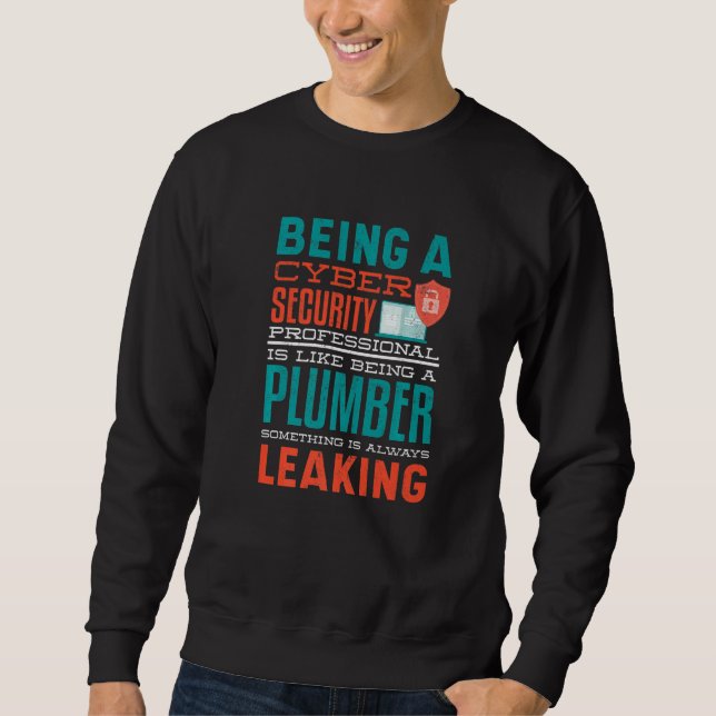 Sweatshirt Expert en cybersécurité professionnel Hacker éthiq (Devant)